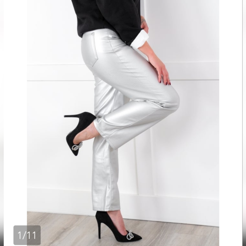 NEW Judy Blue Silver Pants